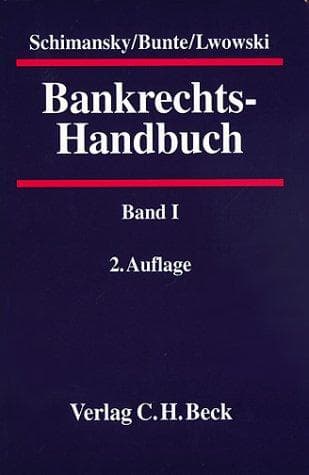 Tapa de Bankrechts-Handbuch