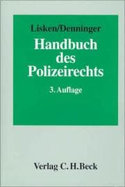 Tapa de Handbuch des Polizeirechts