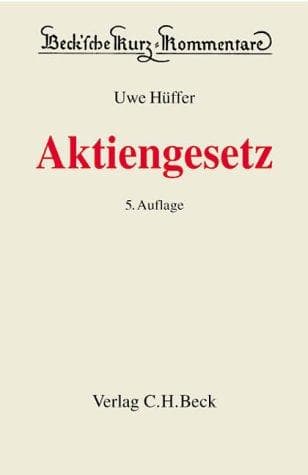 Tapa de Aktiengesetz