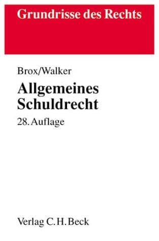 Tapa de Allgemeines Schuldrecht
