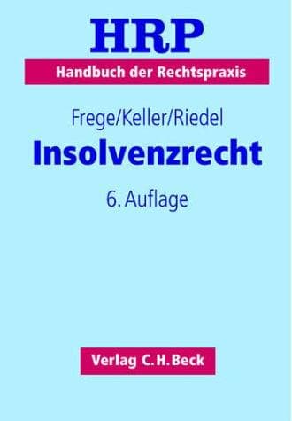 Tapa de Insolvenzrecht