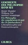 Tapa de Die Philosophie des ausgehenden 19. und des 20. Jahrhunderts