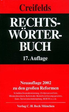 Tapa de Rechtswörterbuch