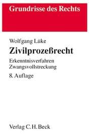 Tapa de Zivilprozessrecht. Erkenntnisverfahren. Zwangsvollstreckung
