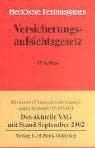 Tapa de Versicherungsaufsichtsgesetz