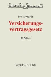 Tapa de Versicherungsvertragsgesetz