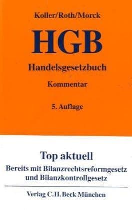 Tapa de Handelsgesetzbuch