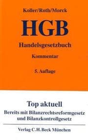 Tapa de Handelsgesetzbuch