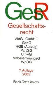 Tapa de Gesellschaftsrecht