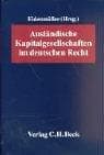 Tapa de Ausländische Kapitalgesellschaften im deutschen Recht