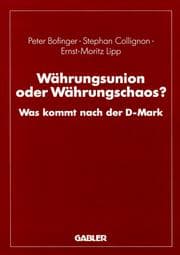 Tapa de Währungsunion oder Währungschaos?