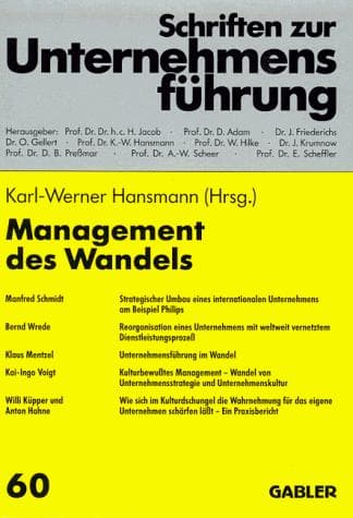Tapa de Management des Wandels