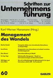 Tapa de Management des Wandels