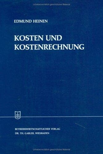 Tapa de Kosten und Kostenrechnung