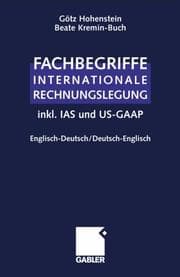 Tapa de Fachbegriffe internationale Rechnungslegung