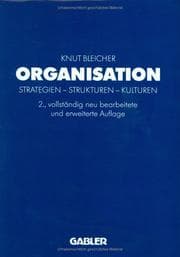 Tapa de Organisation. Strategien. Strukturen. Kulturen