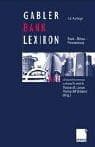 Tapa de Gabler Bank Lexikon