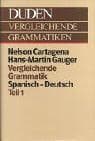 Tapa de Vergleichende Grammatik Spanisch-Deutsch