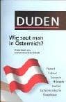 Tapa de Wie Sagt Man In Oesterreich (Duden Taschenbucher)