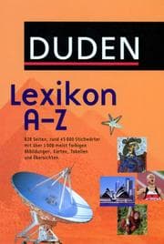Tapa de Duden Lexikon A-Z