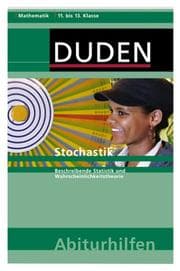 Tapa de Stochastik 1. Beschreibende Statistik und Wahrscheinlichkeitstheorie. ( 11. und 13. Schuljahr).