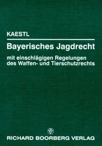 Tapa de Bayerisches Jagdrecht