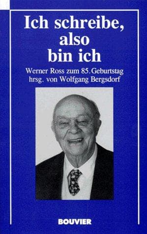 Tapa de Ich schreibe, also bin ich