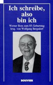 Tapa de Ich schreibe, also bin ich