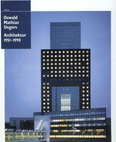 Tapa de Oswald Mathias Ungers
