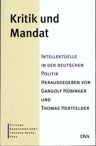Tapa de Kritik und Mandat
