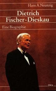 Tapa de Dietrich Fischer-Dieskau