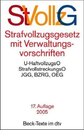 Tapa de Strafvollzugsgesetz