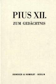Tapa de Pius XII. zum Gedächtnis