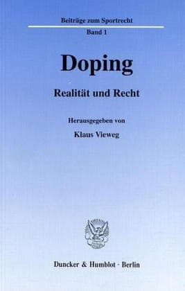 Tapa de Doping: Realitat und Recht