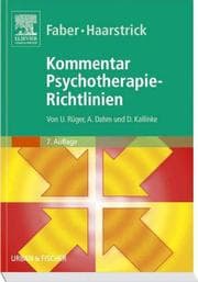 Tapa de Kommentar Psychotherapie- Richtlinien.