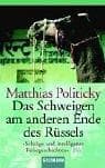 Tapa de Das Schweigen am anderen Ende des Rüssels