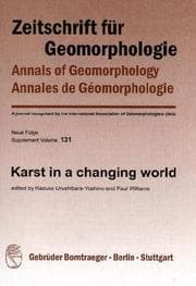 Tapa de Karst in a changing world
