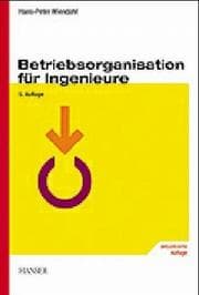 Tapa de Betriebsorganisation für Ingenieure