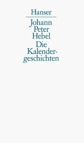 Tapa de Die Kalendergeschichten