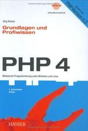 Tapa de PHP 4. Grundlagen und Profiwissen. Webserver- Programmierung unter Windows und Linux
