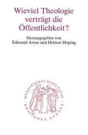 Tapa de Wieviel Theologie verträgt die Öffentlichkeit?
