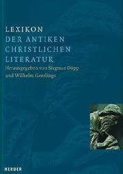 Tapa de Lexikon der antiken christlichen Literatur