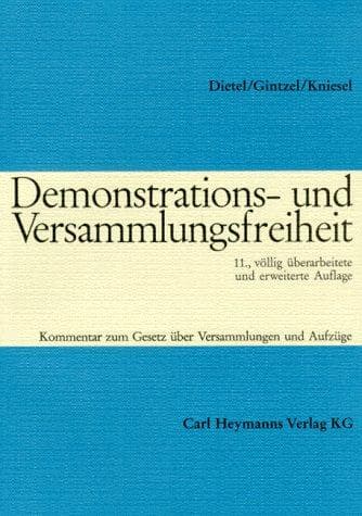Tapa de Demonstrations- und Versammlungsfreiheit