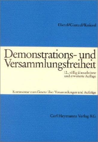 Tapa de Demonstrations- und Versammlungsfreiheit.