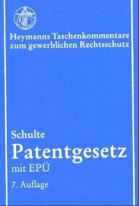 Tapa de Patentgesetz