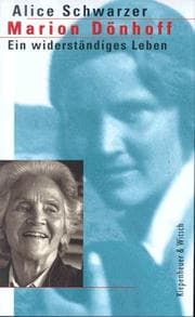 Tapa de Marion Dönhoff