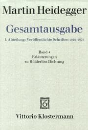 Tapa de Gesamtausgabe, Ln, Bd.4, Erläuterungen zu Hölderlins Dichtung