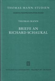 Tapa de Briefe an Richard Schaukal