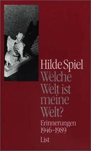 Tapa de Welche Welt ist meine Welt?