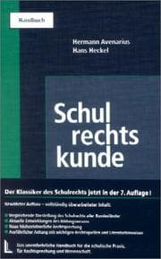 Tapa de Schulrechtskunde